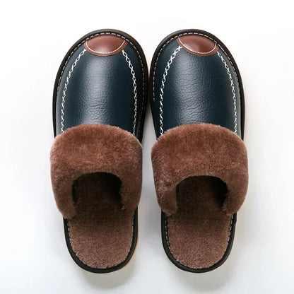 Men's leather Slippers